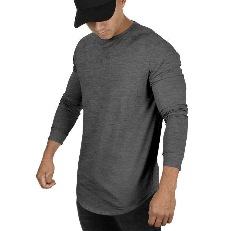 Herrar långärmad avslappnad T-shirt Mirla-Eva Jonsson
