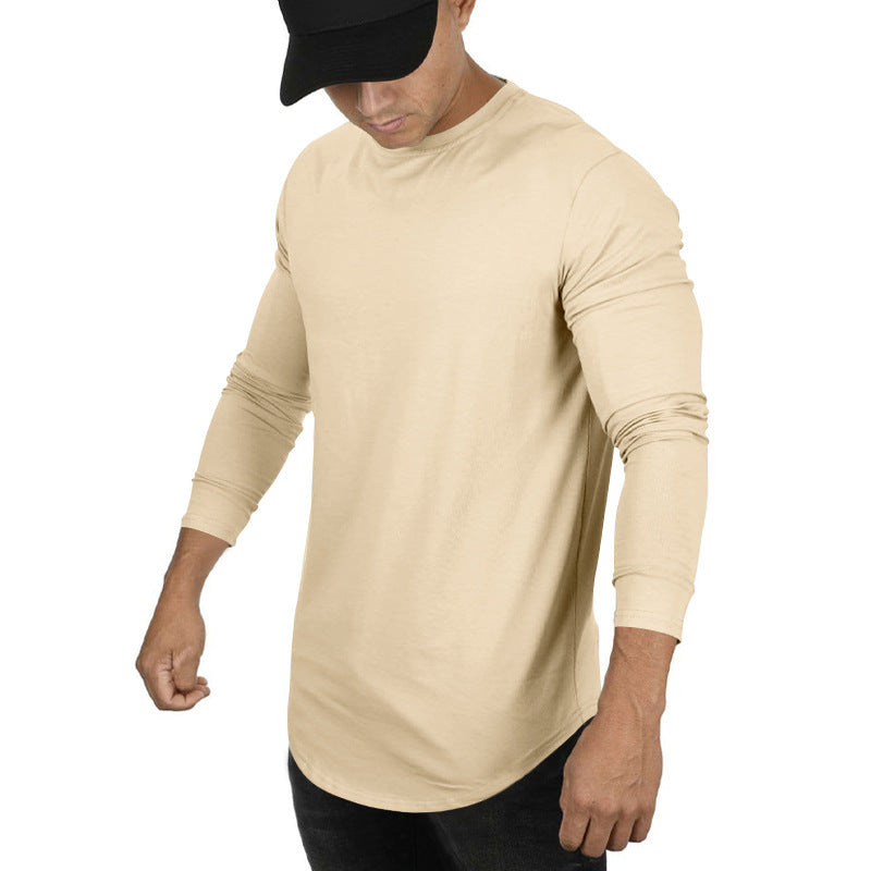 Herrar långärmad avslappnad T-shirt Mirla-Eva Jonsson
