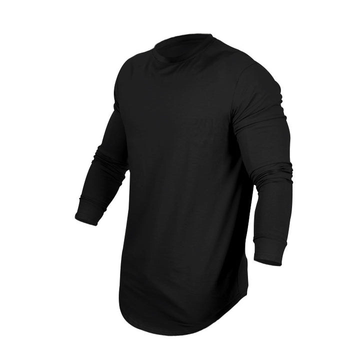 Herrar långärmad avslappnad T-shirt Mirla-Eva Jonsson