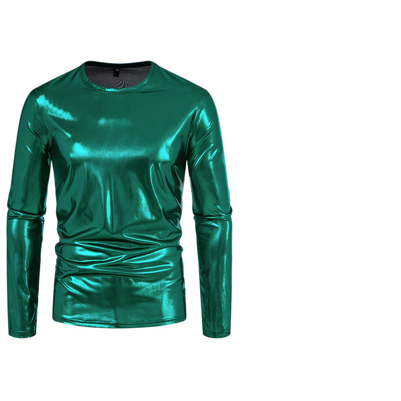 Herrar långärmad tröja i slät, reflekterande material Eva Jonsson-Eva Jonsson
