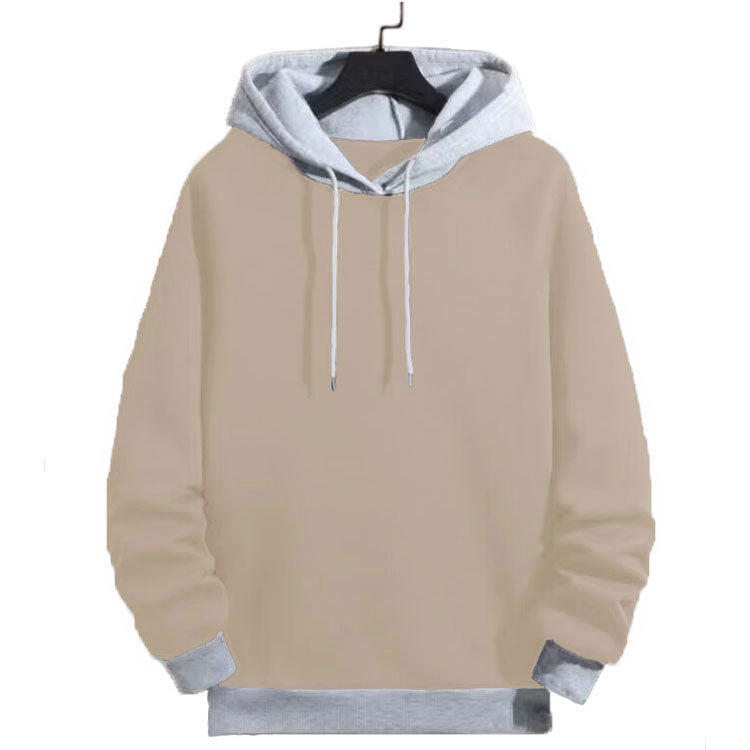 Herrar militär hoodie med kontrasterande ärmar Mirla-Eva Jonsson
