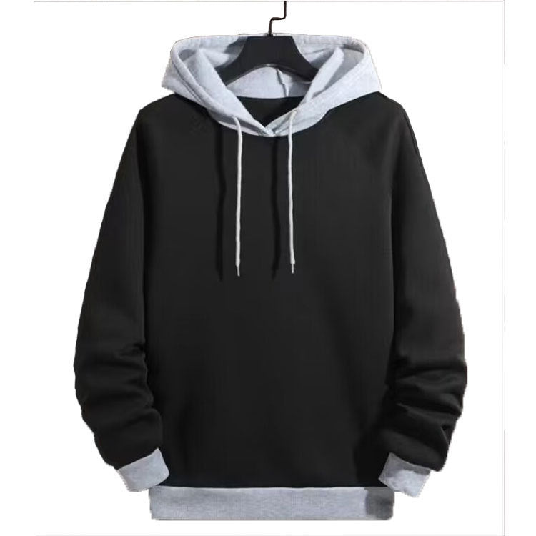 Herrar militär hoodie med kontrasterande ärmar Mirla-Eva Jonsson