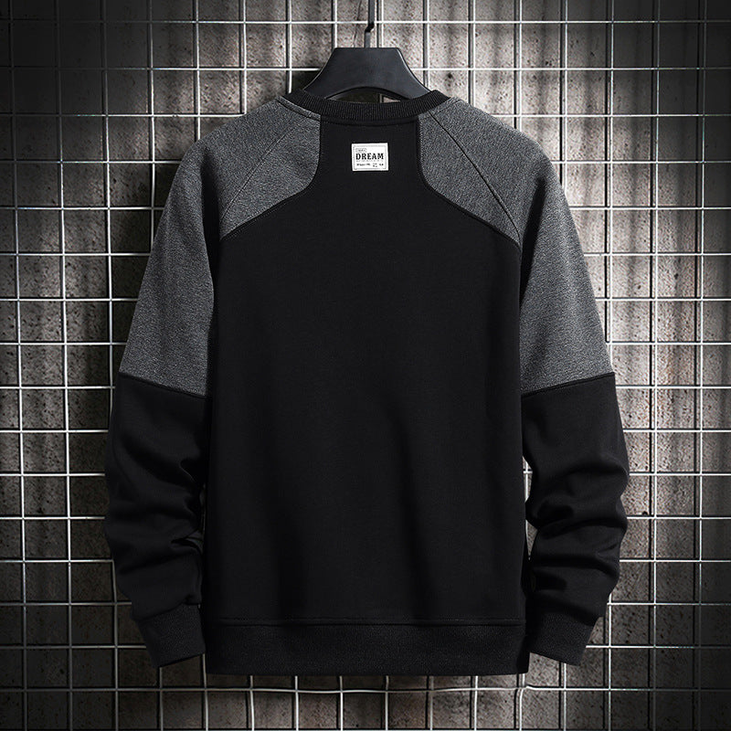 Herrar mode sweatshirt med kontrastärmar Eva Jonsson-Eva Jonsson