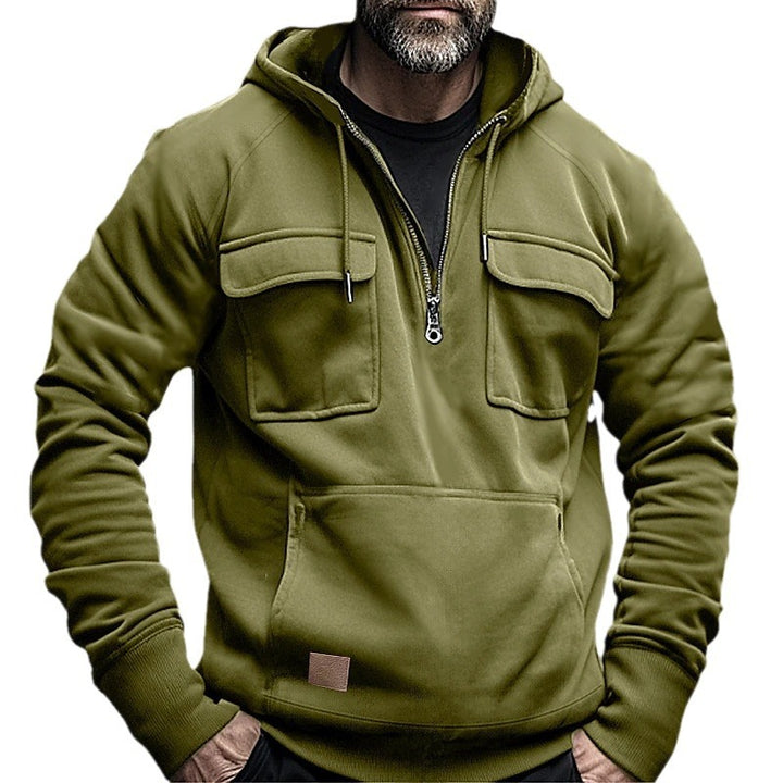 Herrar moderiktiga hoodies med praktiska bröstfickor Eva Jonsson-Eva Jonsson