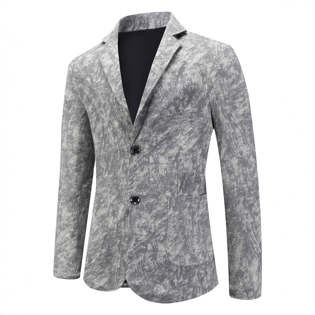Herrar modern strukturerad blazer med unik design Mirla-Eva Jonsson