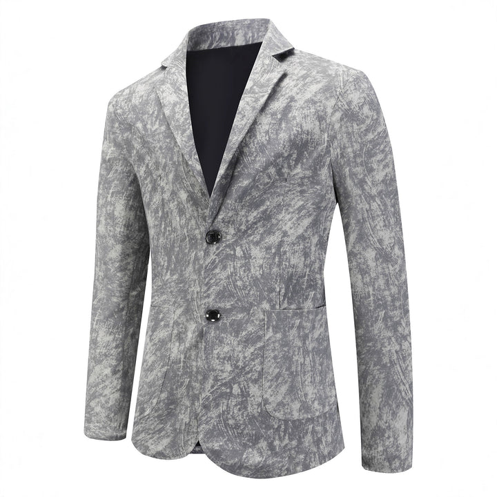 Herrar modern strukturerad blazer med unik design Mirla-Eva Jonsson