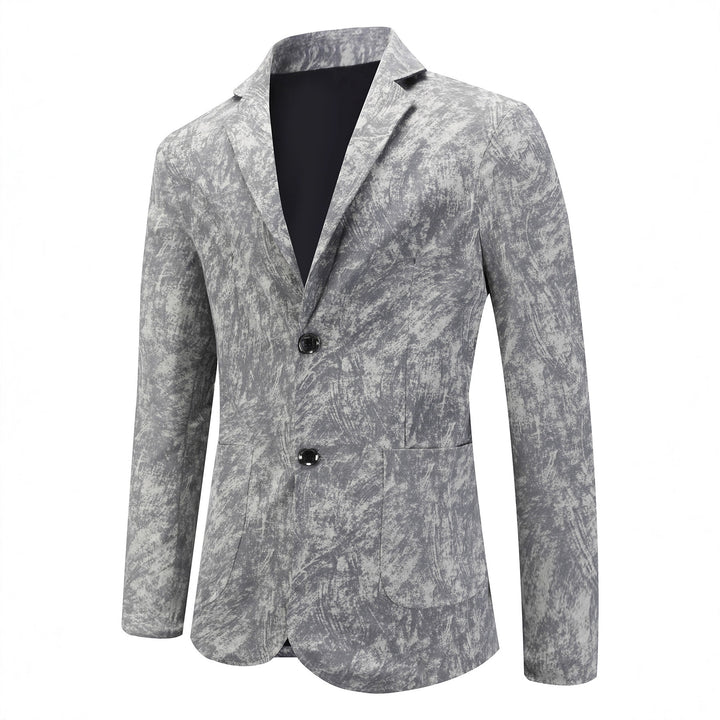 Herrar modern strukturerad blazer med unik design Mirla-Eva Jonsson