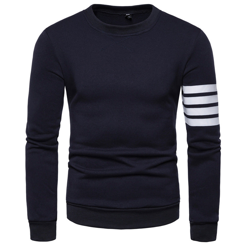 Herrar modernt sweatshirts med sportig rand-design Mirla-Eva Jonsson
