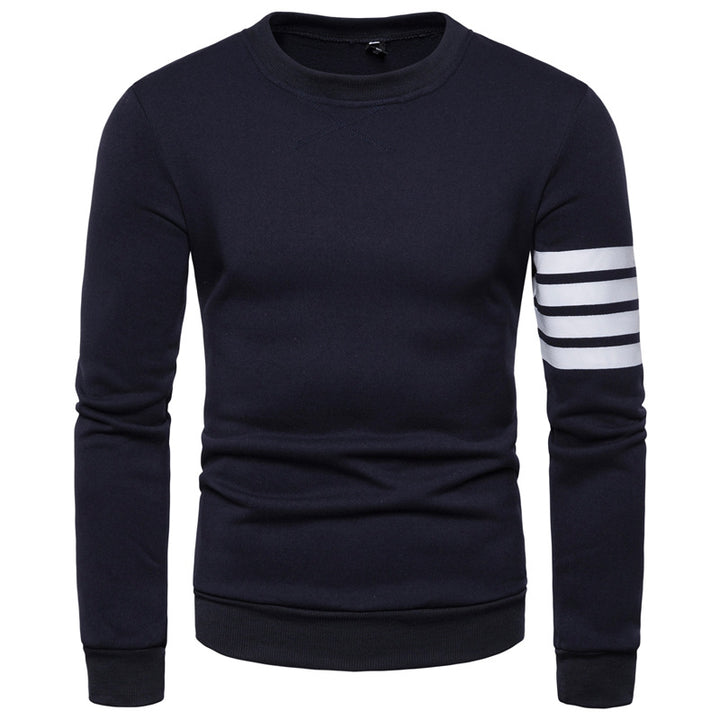 Herrar modernt sweatshirts med sportig rand-design Mirla-Eva Jonsson