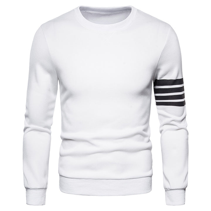 Herrar modernt sweatshirts med sportig rand-design Mirla-Eva Jonsson