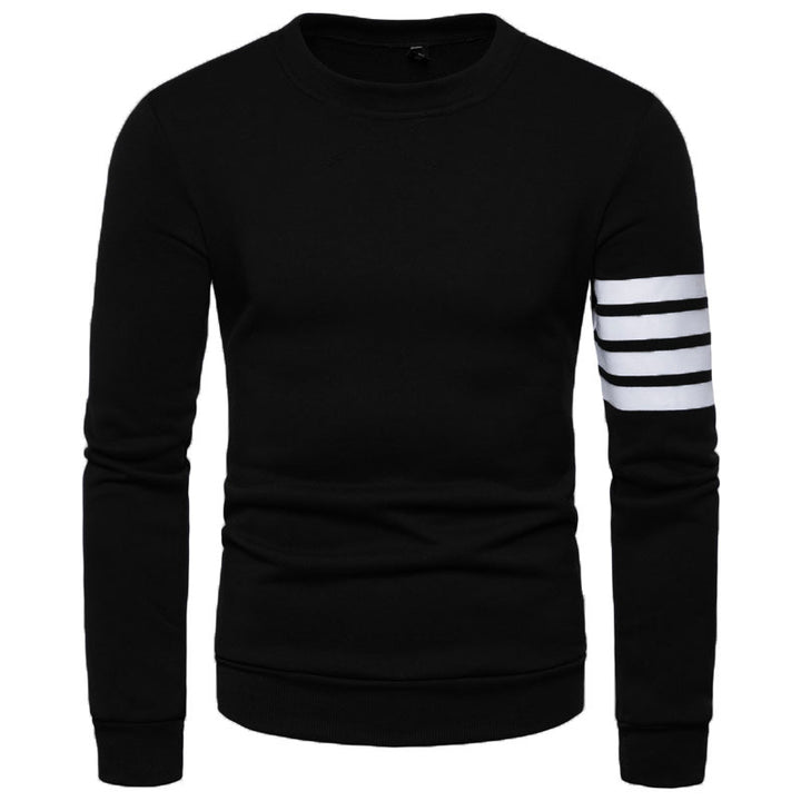 Herrar modernt sweatshirts med sportig rand-design Mirla-Eva Jonsson
