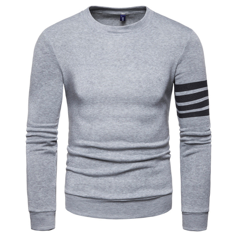 Herrar modernt sweatshirts med sportig rand-design Mirla-Eva Jonsson