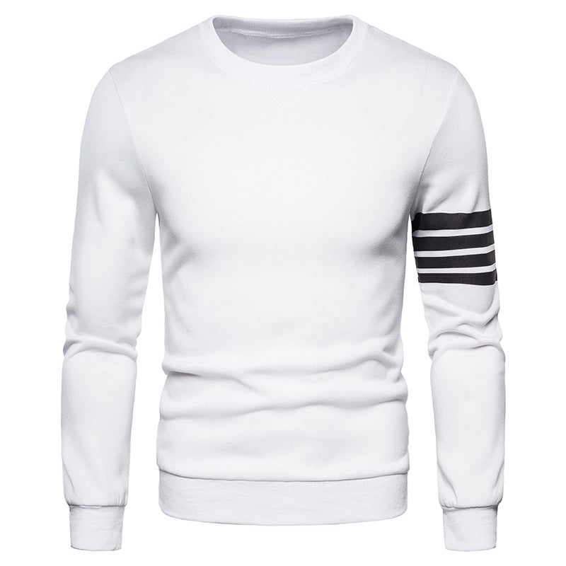 Herrar modernt sweatshirts med sportig rand-design Mirla-Eva Jonsson