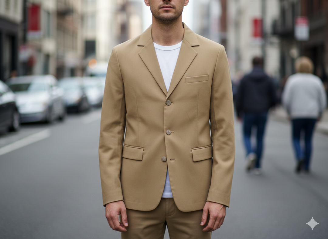 Herrar modeshow ståkrage blazer Mirla-Eva Jonsson