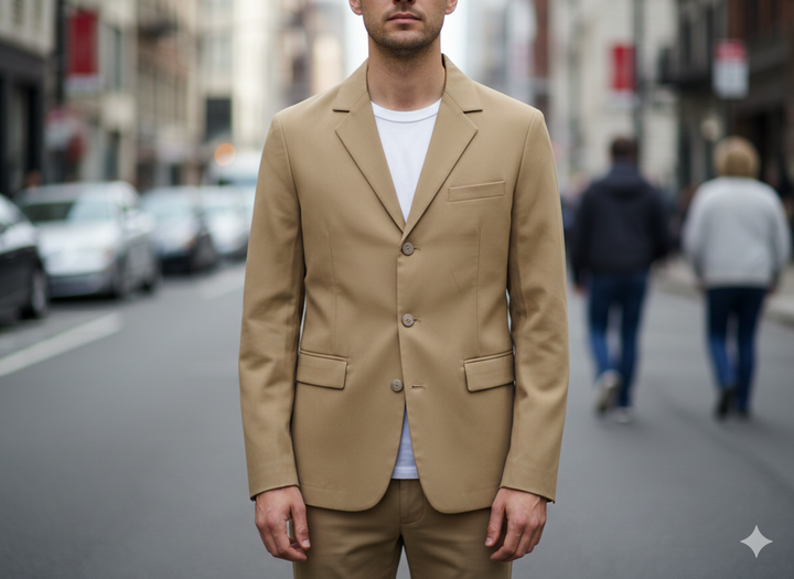 Herrar modeshow ståkrage blazer Mirla-Eva Jonsson