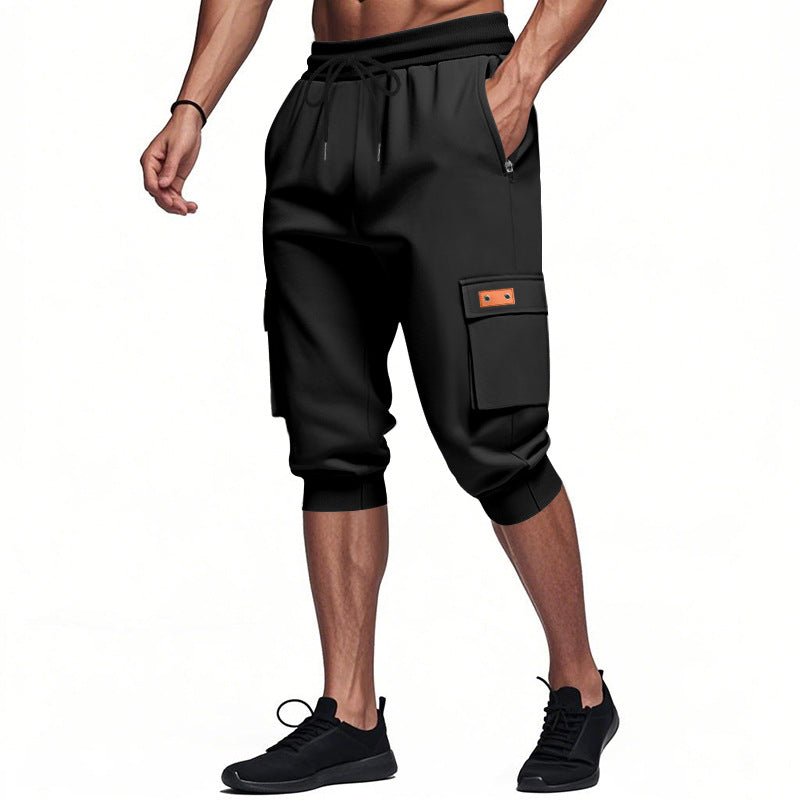 Herrar modiga Cargo-shorts med praktiska sidofickor och elastisk midja Mirla-Eva Jonsson