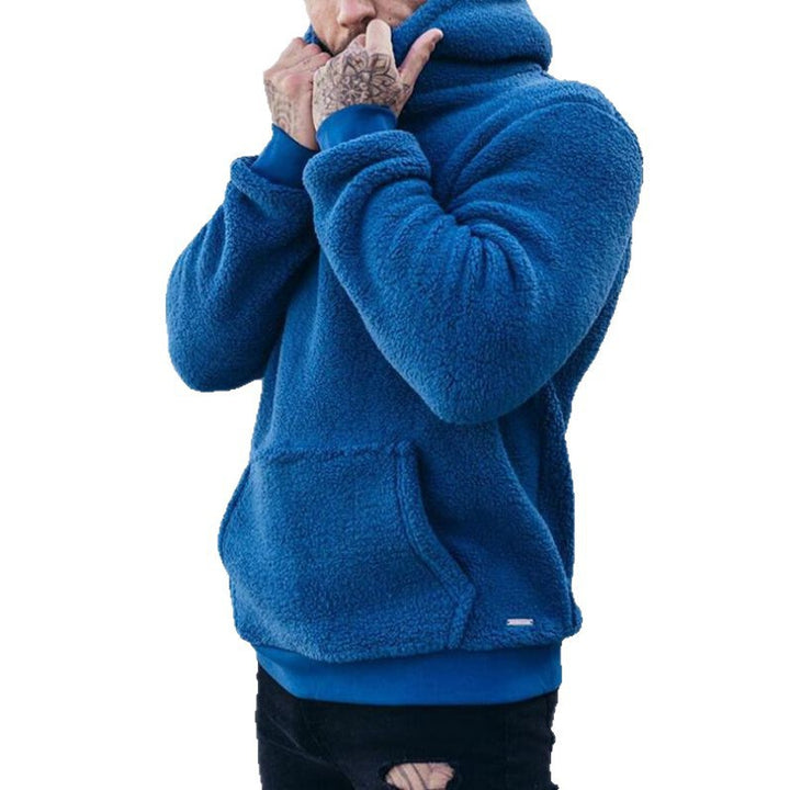 Herrar mysig hoodie med känguruficka Mirla-Eva Jonsson