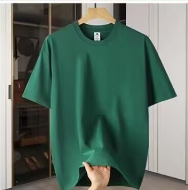 Herrar oversized T-shirt med klassisk rundhals och mjuk ekologisk bomull Eva Jonsson-Eva Jonsson