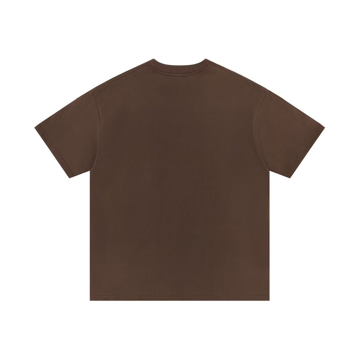 Herrar oversized T-shirt med klassisk rundhals och mjuk ekologisk bomull Eva Jonsson-Eva Jonsson