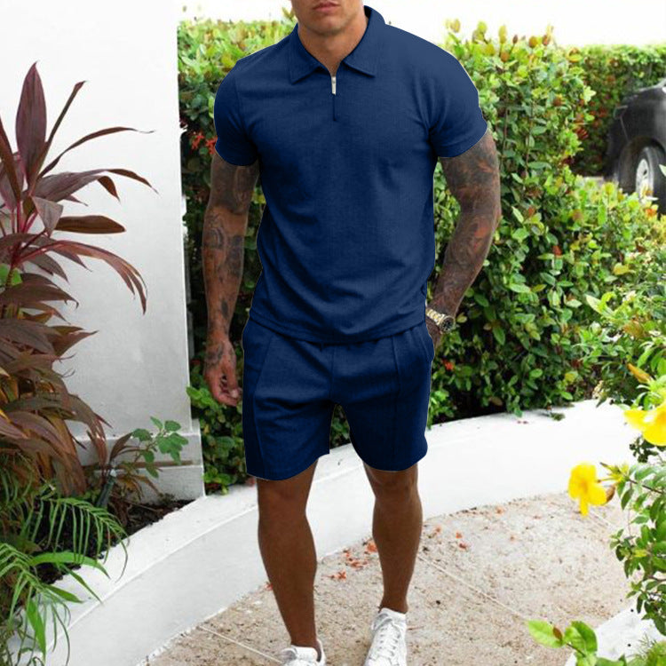 Herrar piké och shorts set Mirla-Eva Jonsson