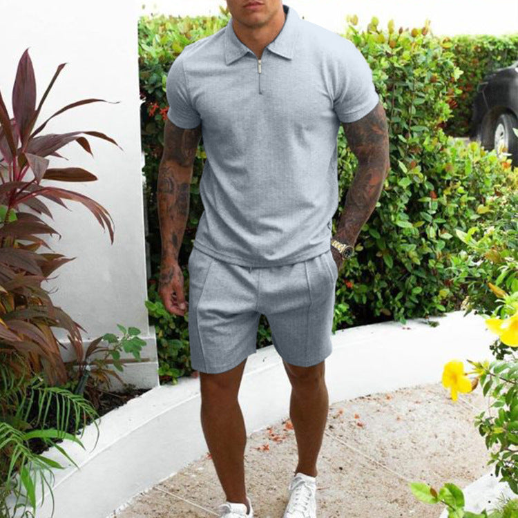 Herrar piké och shorts set Mirla-Eva Jonsson