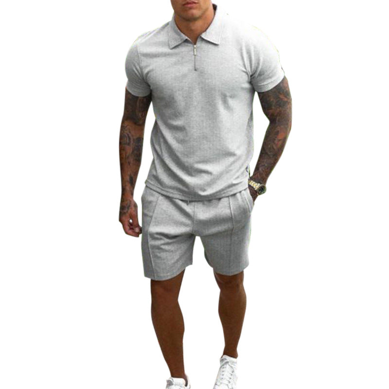 Herrar piké och shorts set Mirla-Eva Jonsson