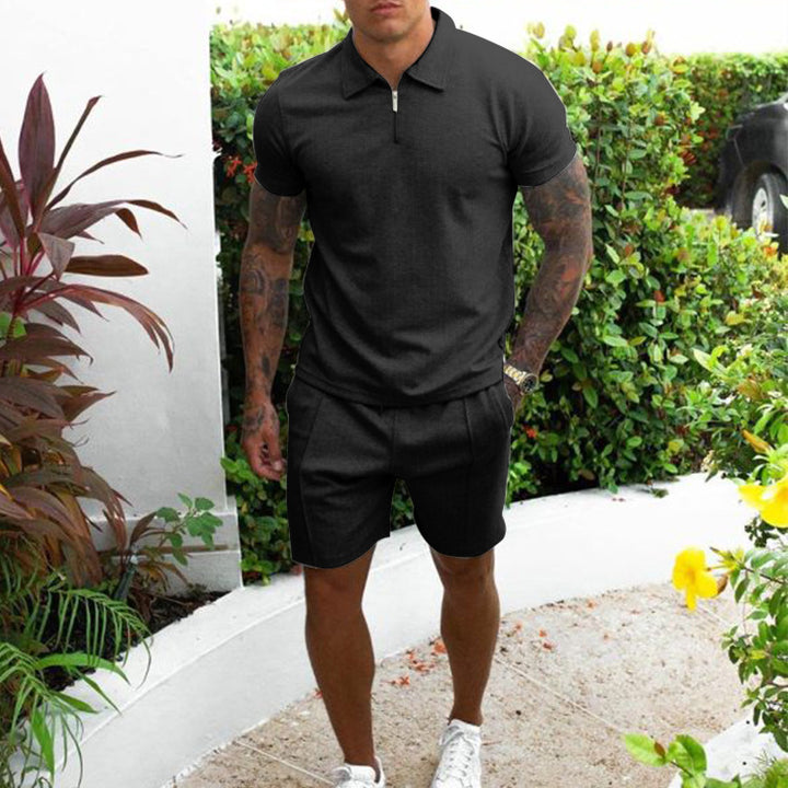 Herrar piké och shorts set Mirla-Eva Jonsson