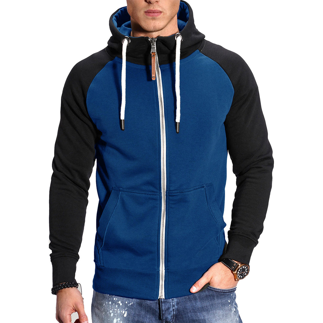 Herrar raffinerad hoodie med premium dragkedja Mirla-Eva Jonsson