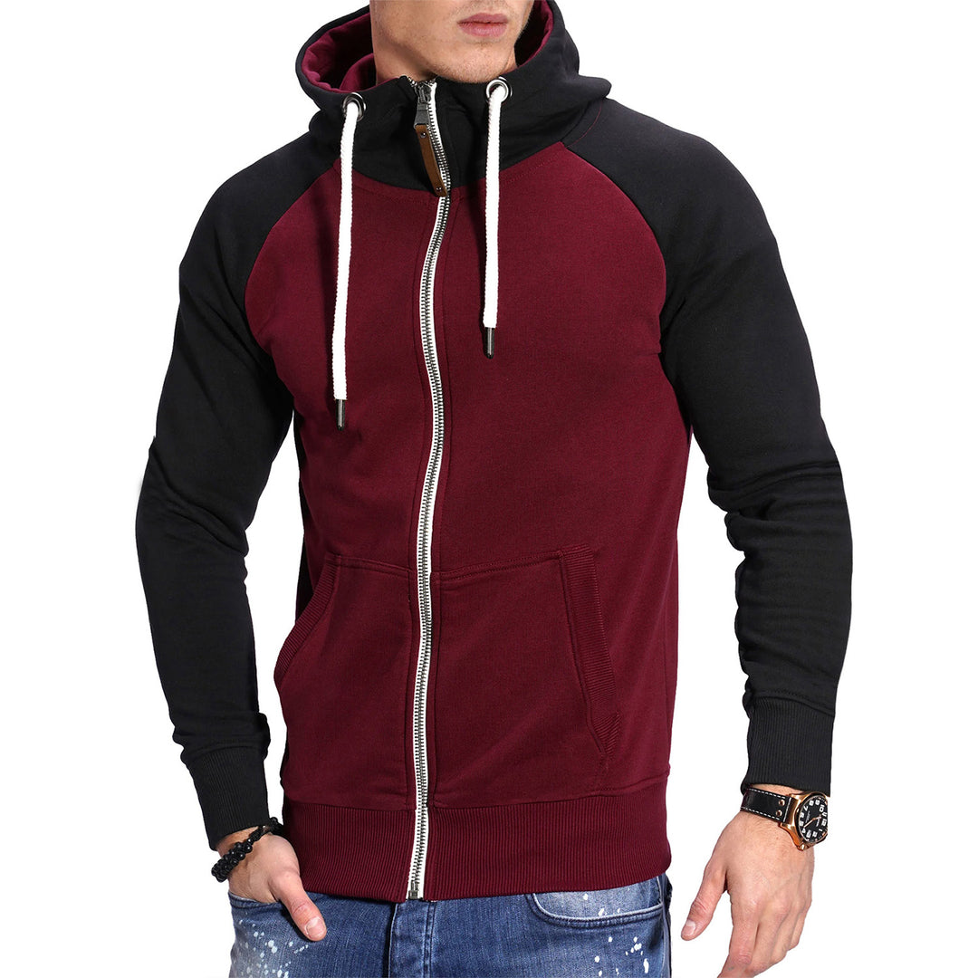 Herrar raffinerad hoodie med premium dragkedja Mirla-Eva Jonsson