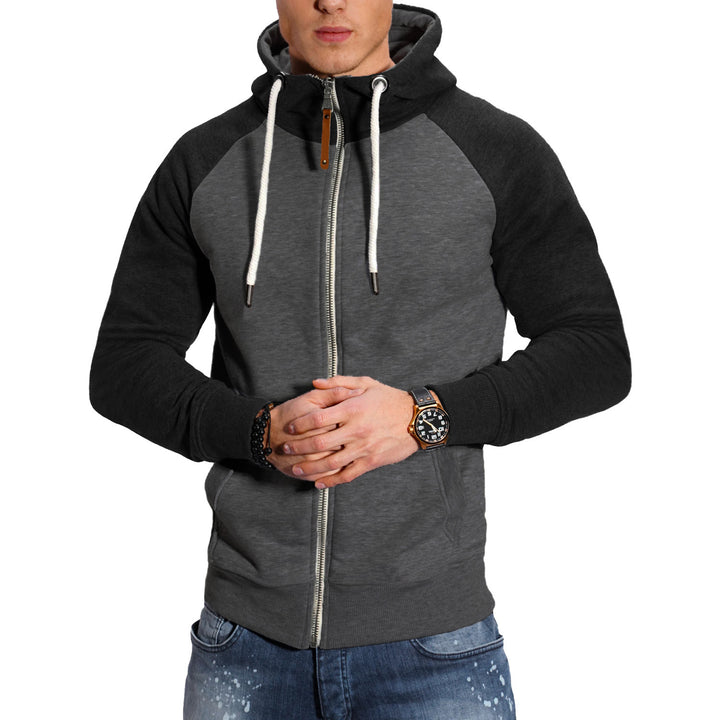 Herrar raffinerad hoodie med premium dragkedja Mirla-Eva Jonsson