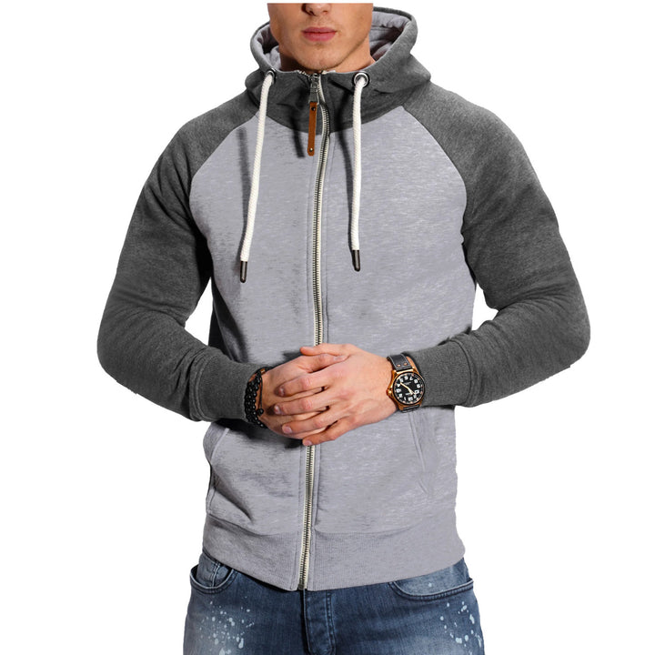 Herrar raffinerad hoodie med premium dragkedja Mirla-Eva Jonsson