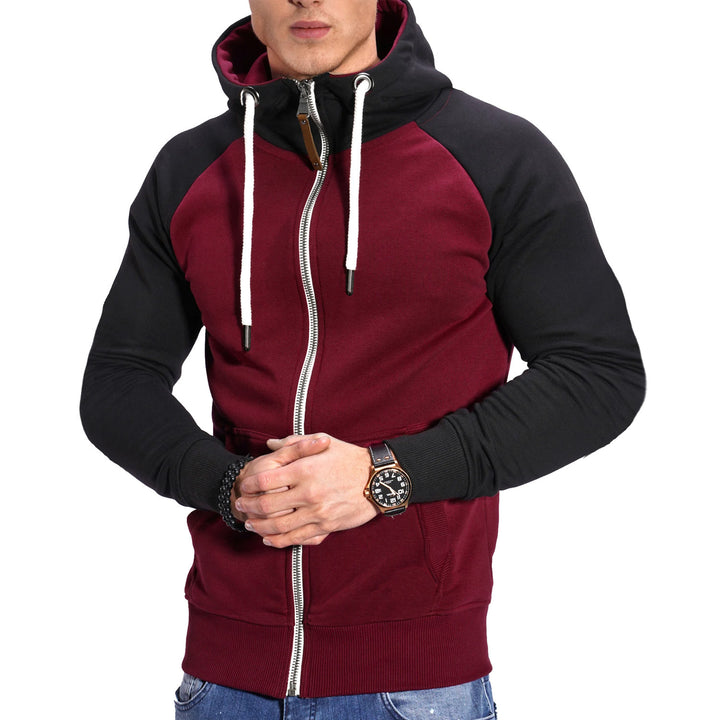 Herrar raffinerad hoodie med premium dragkedja Mirla-Eva Jonsson