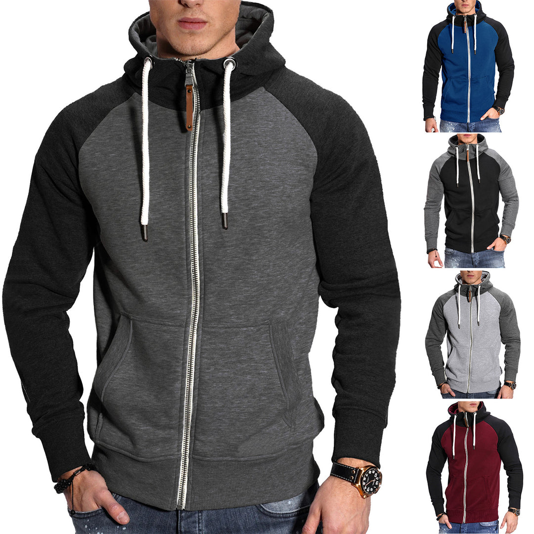 Herrar raffinerad hoodie med premium dragkedja Mirla-Eva Jonsson