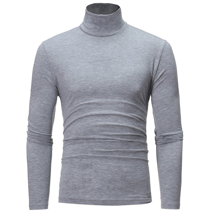 Herrar rullkragesweater i elastiskt material med en tajt passform Mirla-Eva Jonsson