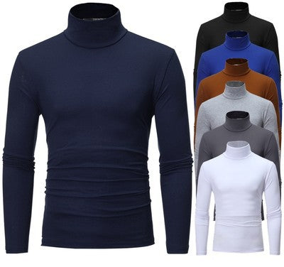 Herrar rullkragesweater i elastiskt material med en tajt passform Mirla-Eva Jonsson