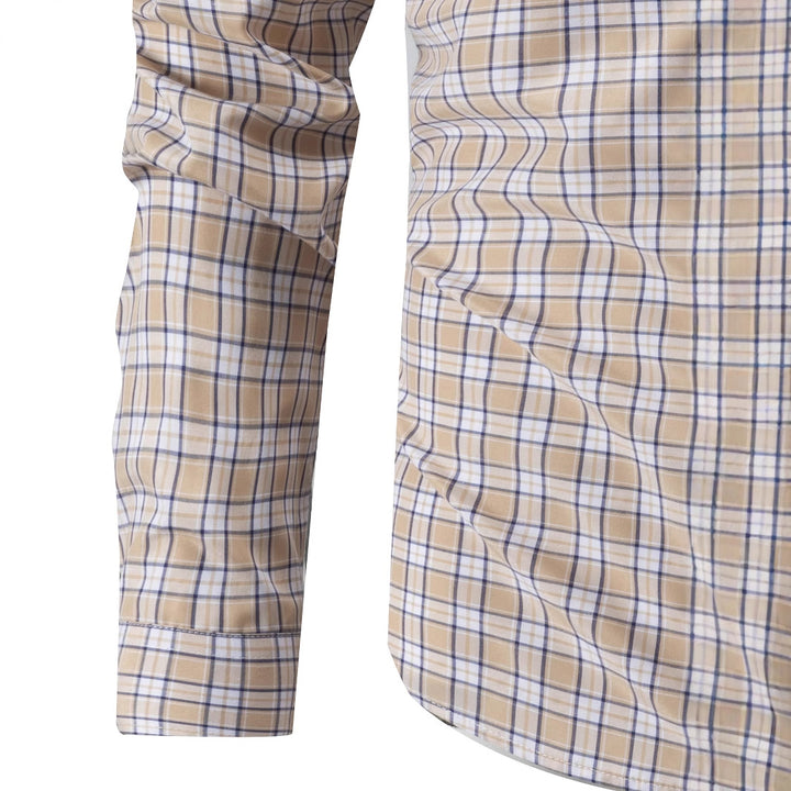 Herrar rutigt Button-Down skjorta Mirla-Eva Jonsson