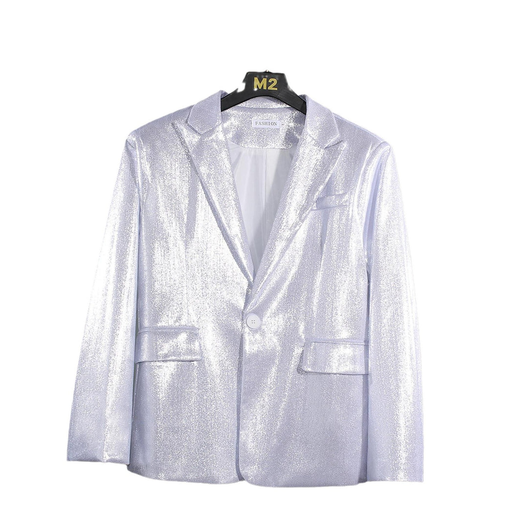 Herrar skimrande blazer med lyxigt yttertyg och klassisk skärning Mirla-Eva Jonsson