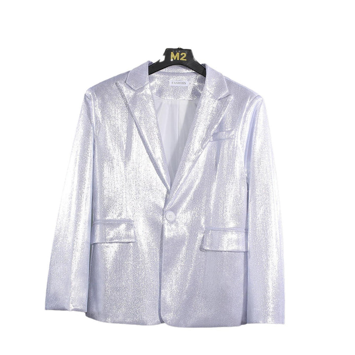 Herrar skimrande blazer med lyxigt yttertyg och klassisk skärning Mirla-Eva Jonsson