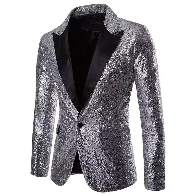 Herrar skimrande paljetter blazer Eva Jonsson-Eva Jonsson