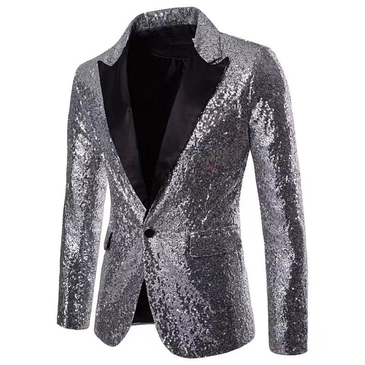 Herrar skimrande paljetter blazer Eva Jonsson-Eva Jonsson
