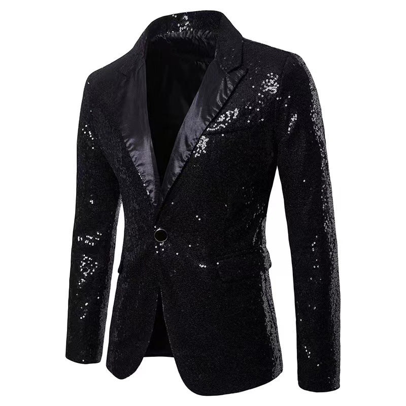 Herrar skimrande paljetter blazer Eva Jonsson-Eva Jonsson