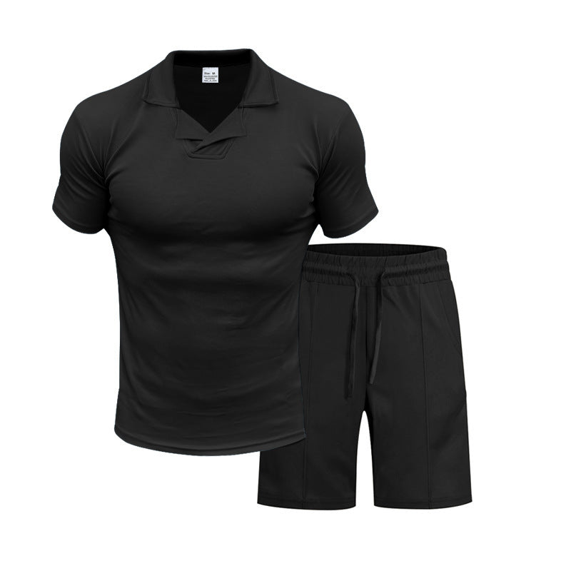 Herrar sportig överdel och shorts set Mirla-Eva Jonsson