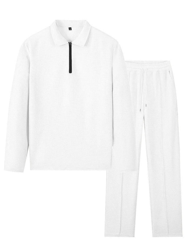 Herrar sportig relaxed-fit fritidsset med ståkrage Eva Jonsson-Eva Jonsson