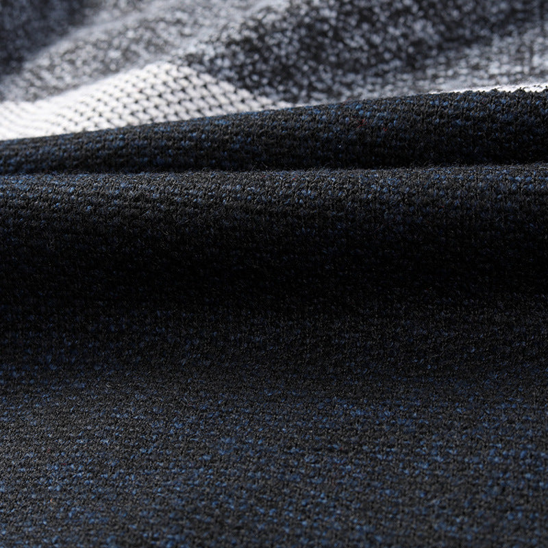 Herrar sportig stickad cardigan med modern design Mirla-Eva Jonsson