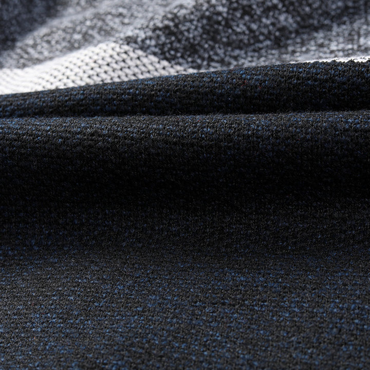 Herrar sportig stickad cardigan med modern design Mirla-Eva Jonsson