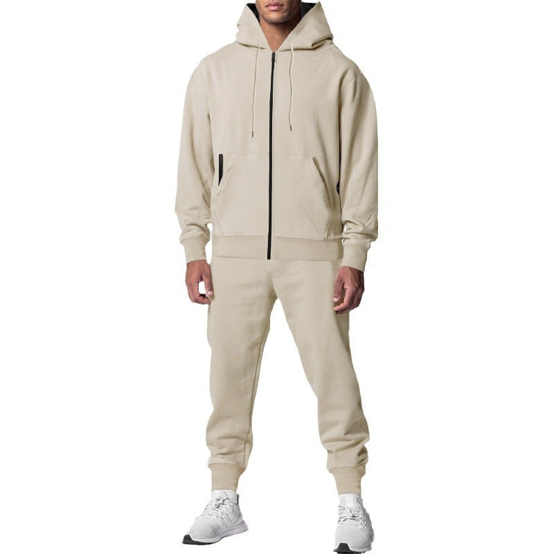 Herrar sportigt hoodie-set med andningsbart tygteknologi Eva Jonsson-Eva Jonsson