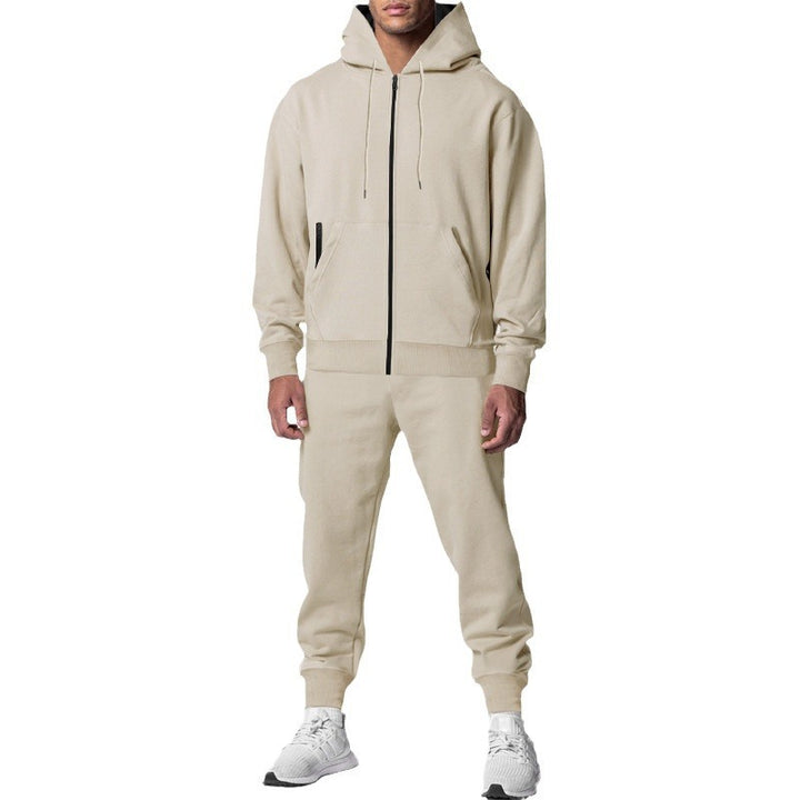 Herrar sportigt hoodie-set med andningsbart tygteknologi Eva Jonsson-Eva Jonsson