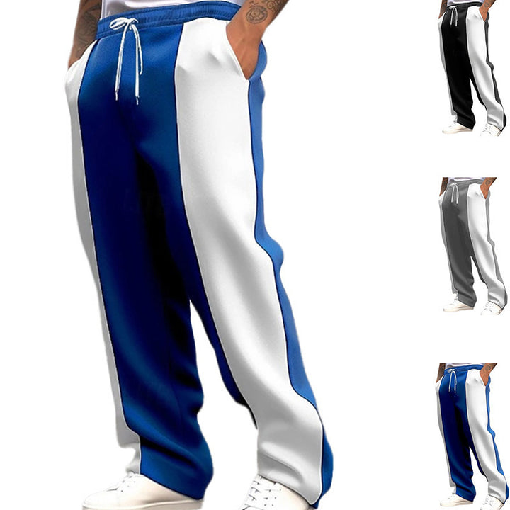Herrar sporty joggers med moderiktigt sidodesign Mirla-Eva Jonsson