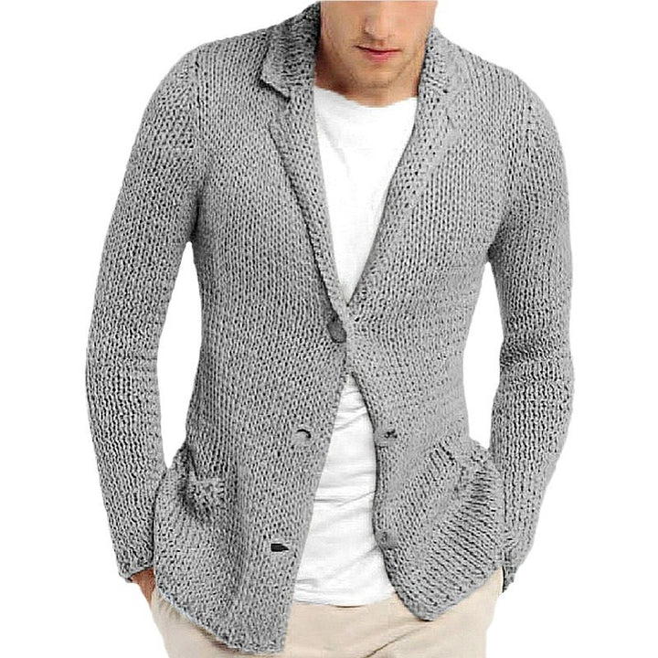 Herrar stickad blazer Mirla-Eva Jonsson