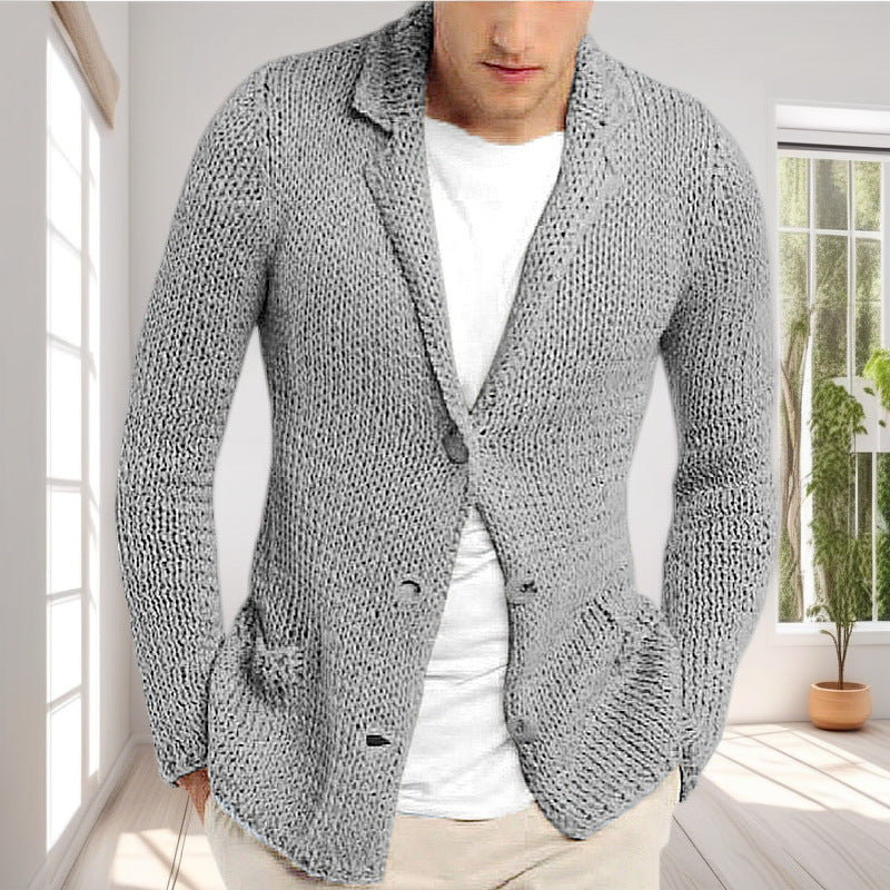 Herrar stickad blazer Mirla-Eva Jonsson